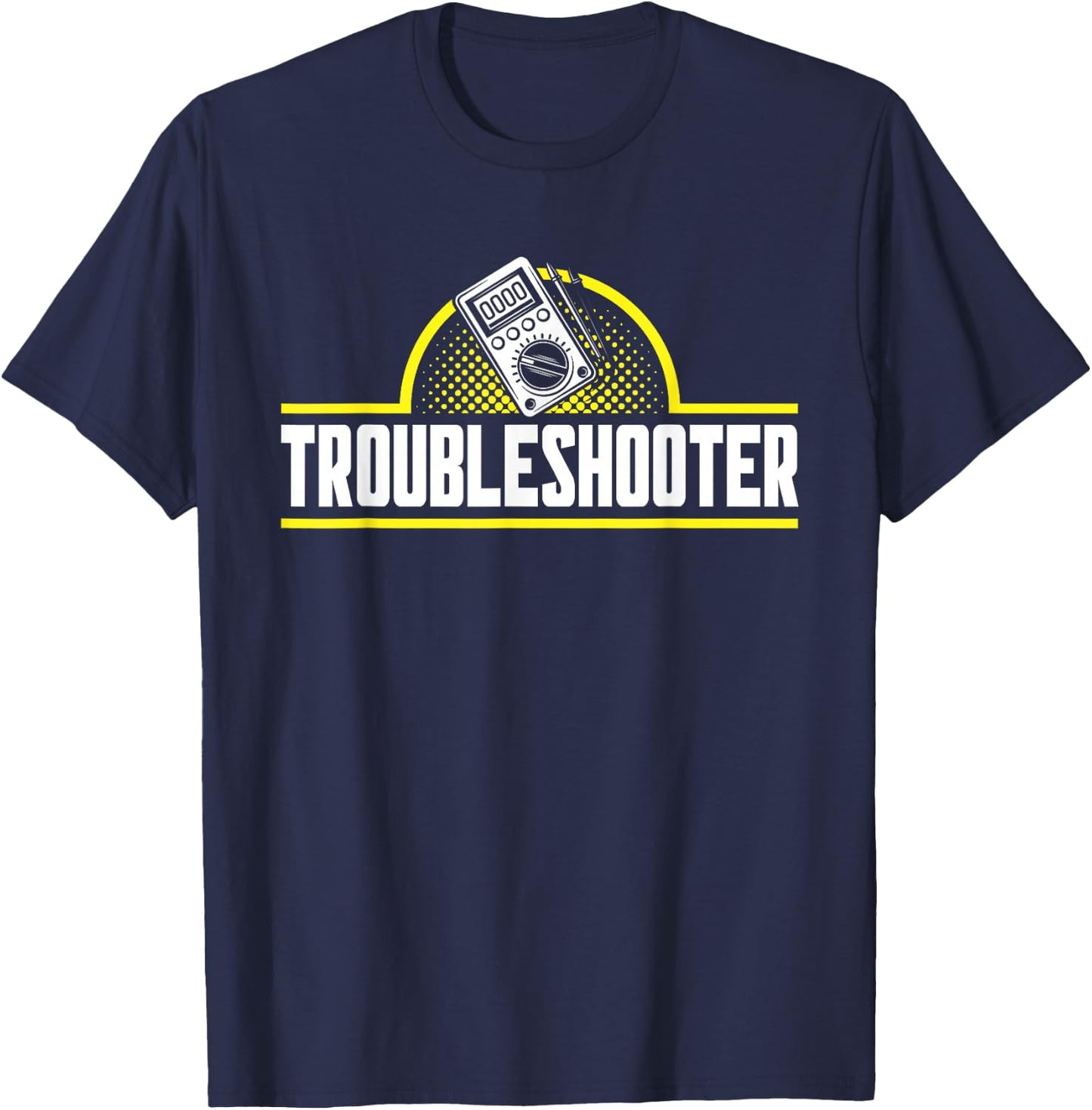 Electrician Fault Finder T-Shirt - T-Shirt | Navy