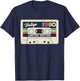 42nd Birthday Gift Vintage 1980 Limited Edition Cassette T-Shirt - T-Shirt | Navy