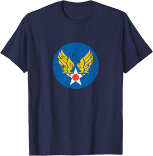 US Army Air Force Vintage T-Shirt - T-Shirt | Navy
