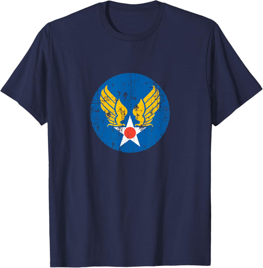 US Army Air Force Vintage T-Shirt - T-Shirt | Navy