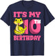 Snake 10th Birthday Reptile Lover Wildlife Serpent Zookeeper T-Shirt - T-Shirt | Navy