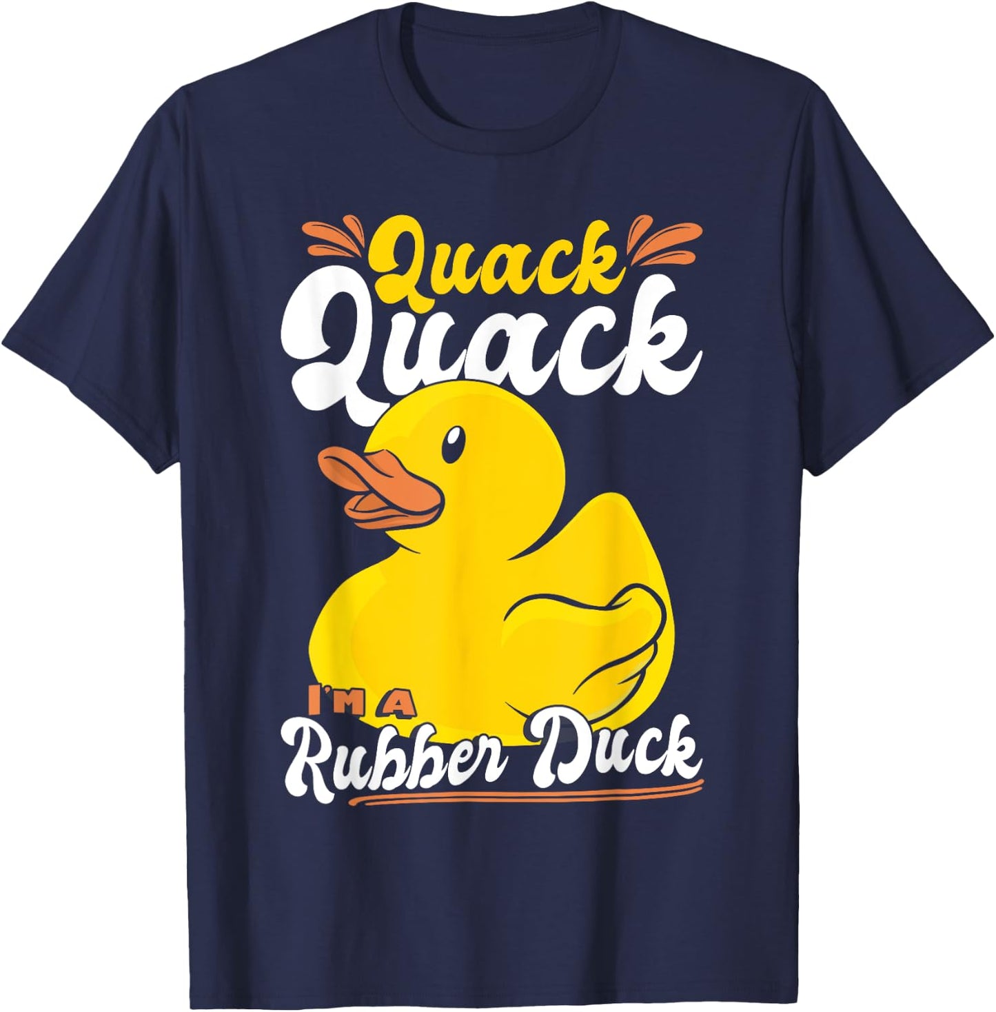 Im A Rubber Duck T-Shirt - T-Shirt | Navy