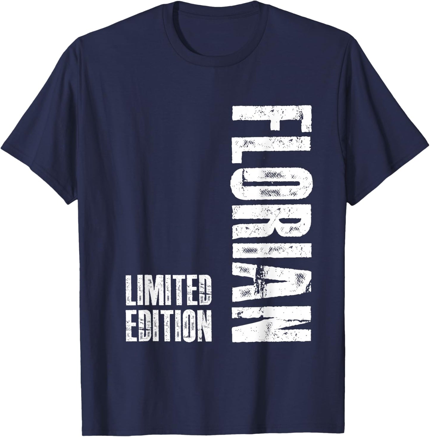 Funny Florian Gift Personalised Birthday Florian , black T-Shirt - T-Shirt | Navy