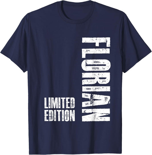 Funny Florian Gift Personalised Birthday Florian , black T-Shirt - T-Shirt | Navy