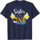 Sister of Mr Onederful 1st Birthday First One-Derful T-Shirt - T-Shirt | Navy