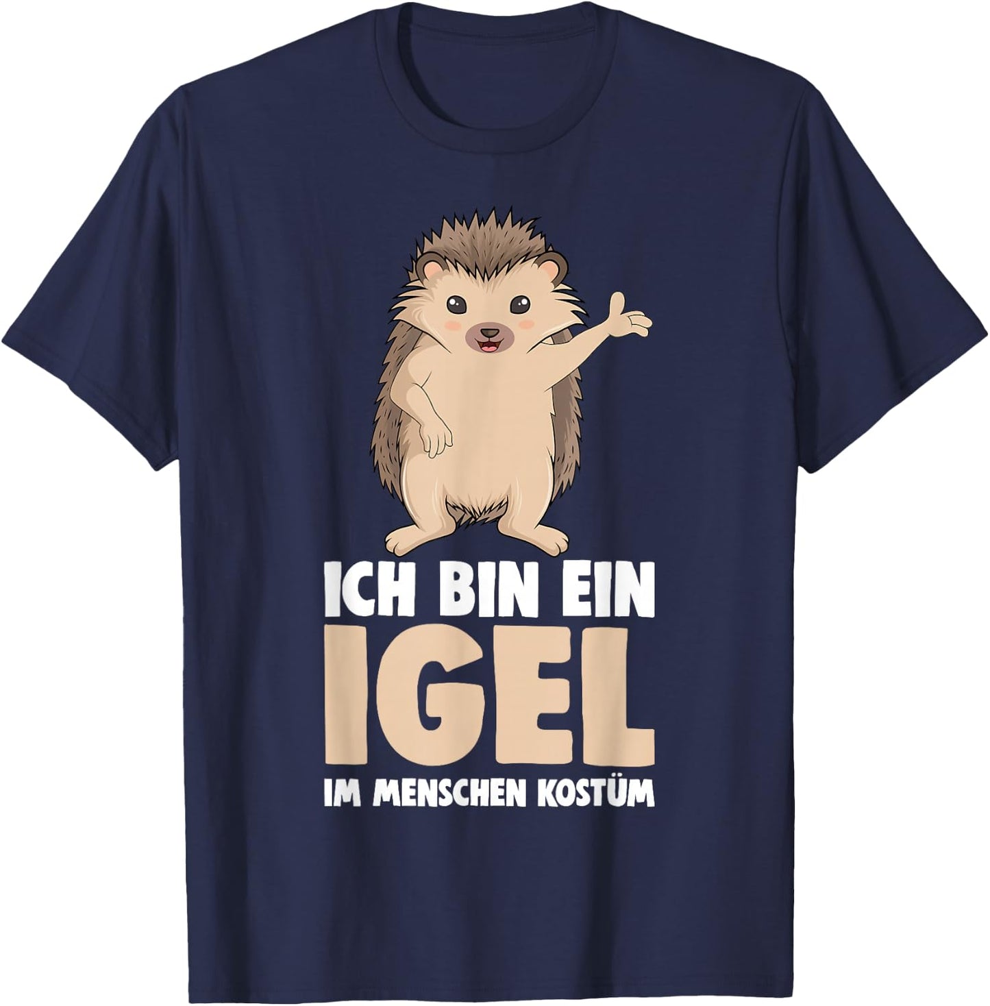 Igel Kostüm Kinder Damen Mädchen Jungen T-Shirt - T-Shirt | Navy