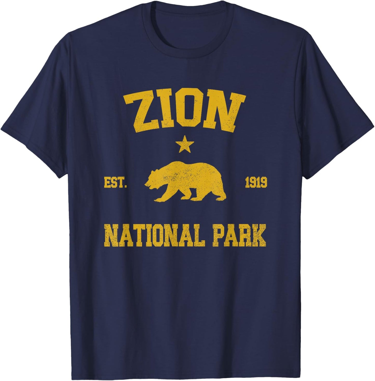 Zion National Park T-Shirt - T-Shirt | Navy