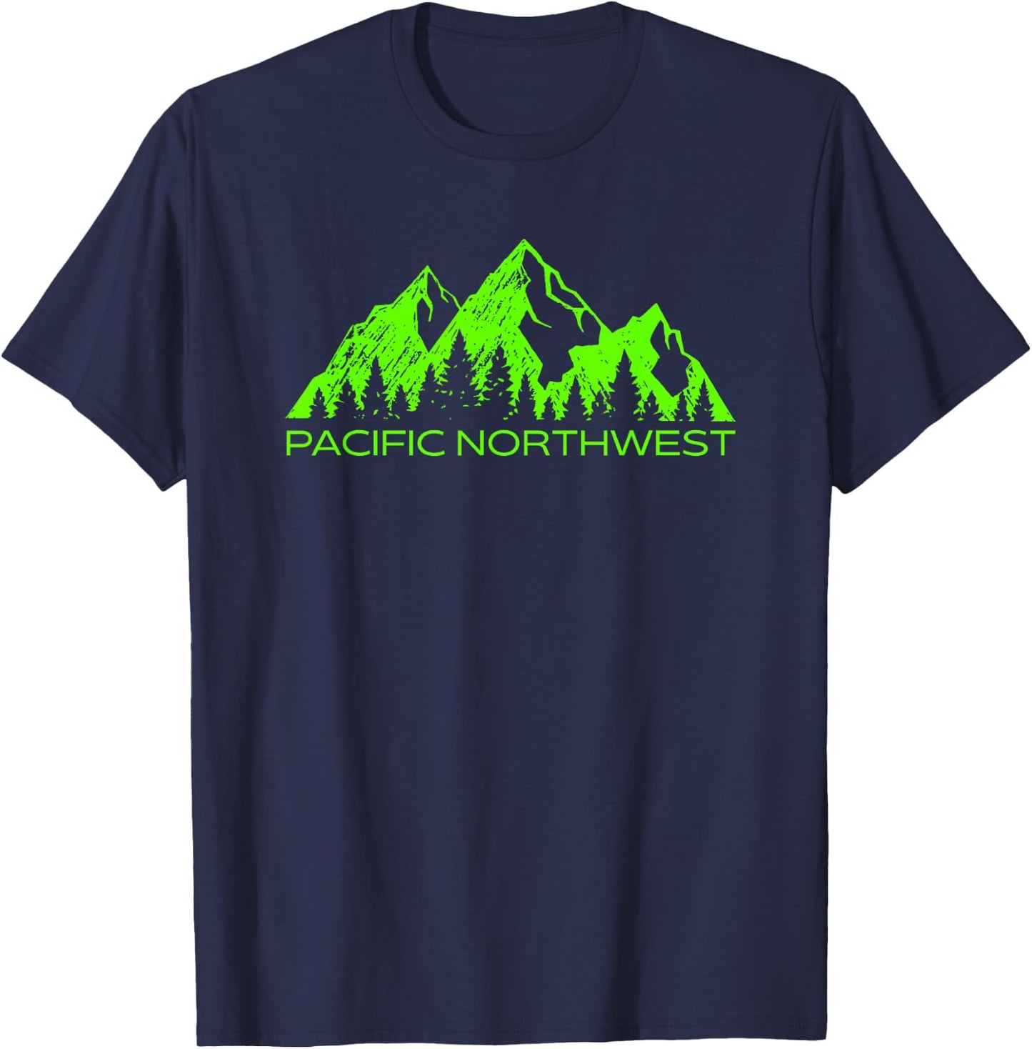 Pacific Northwest Shirt | Cool PNW Gift | Pacific Northwest T-Shirt - T-Shirt | Navy