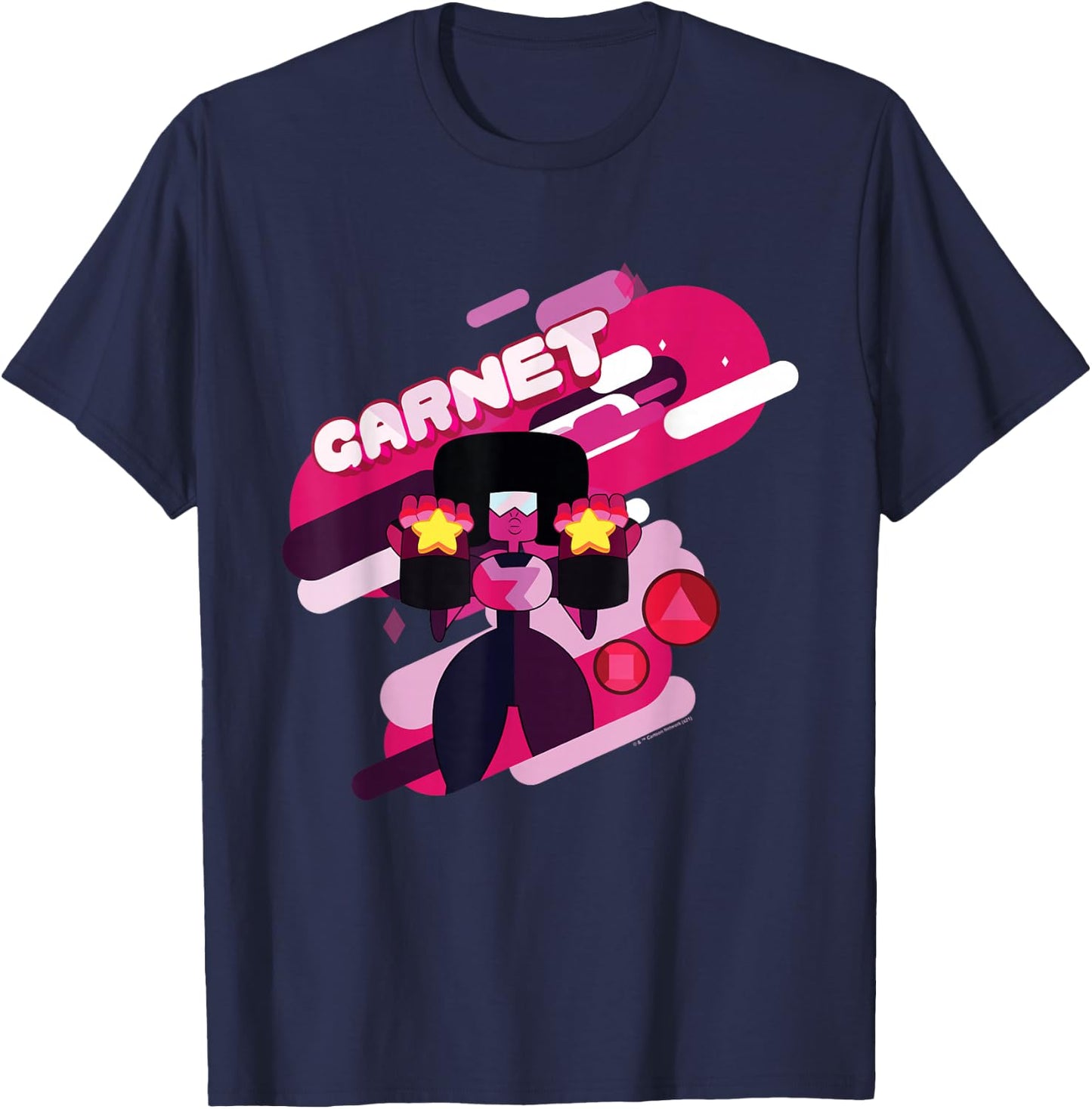 Steven Universe Garnet Power T-Shirt - T-Shirt | Navy