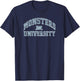 Disney Pixar Monsters University Simple Collegiate T-Shirt - T-Shirt | Navy