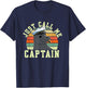 Retro Just Call Me Captain | Seal Seaman | Sailor T-Shirt - T-Shirt | Navy