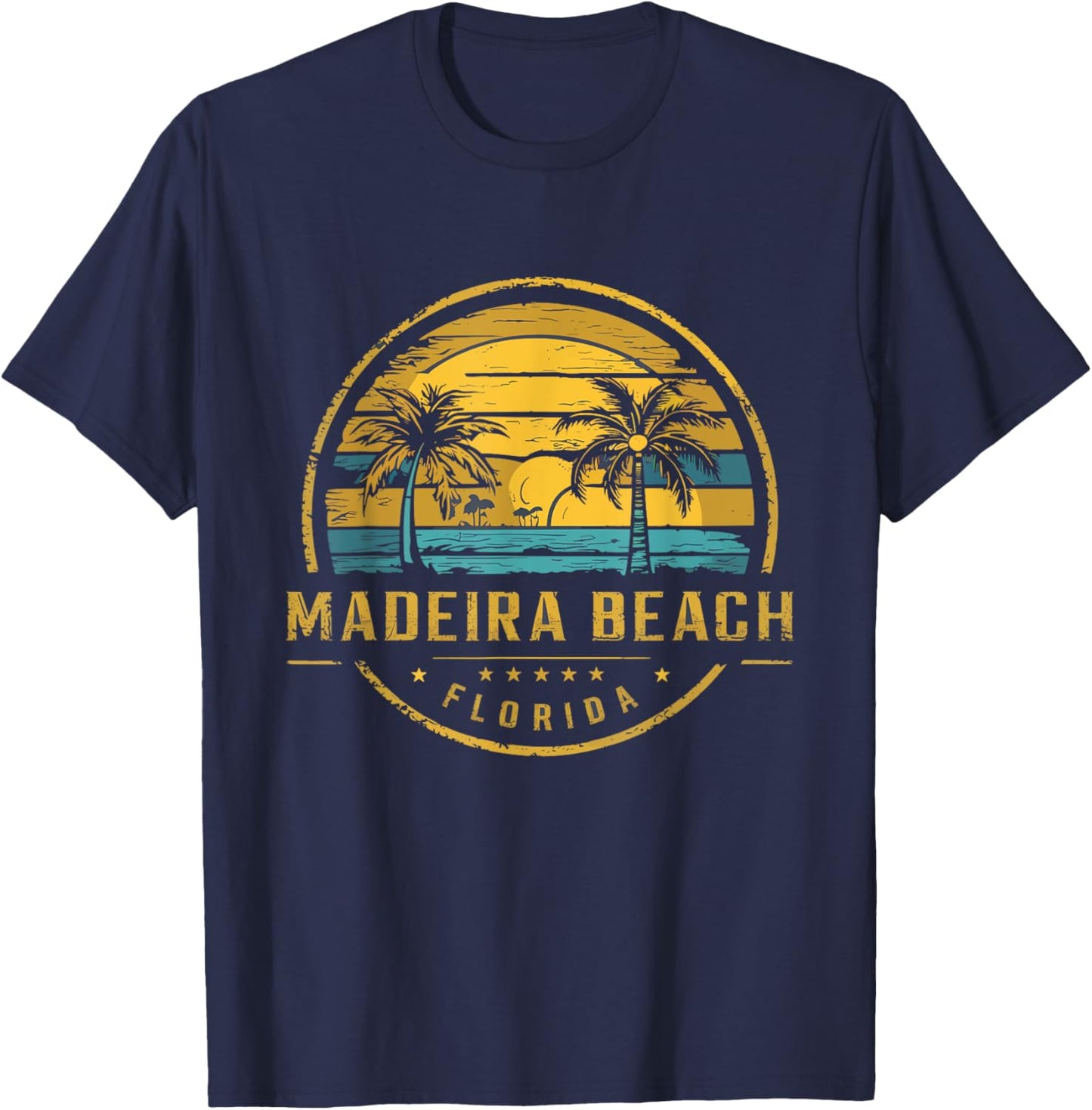 Madeira Beach Florida Men Women Girls Kids T-Shirt - T-Shirt | Navy