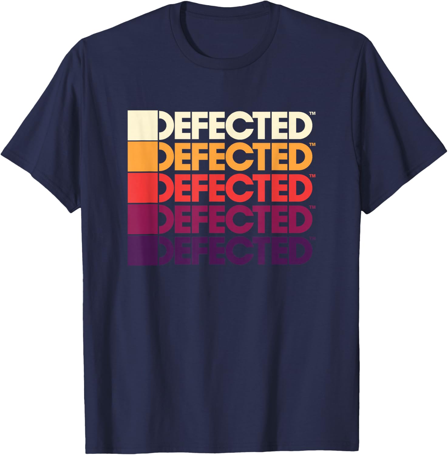 Defective Tones Logo T-Shirt - T-Shirt | Navy