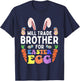 Bunny Ears Carrots Eggs Will Trade Brother For Easter Egg T-Shirt - T-Shirt | Navy