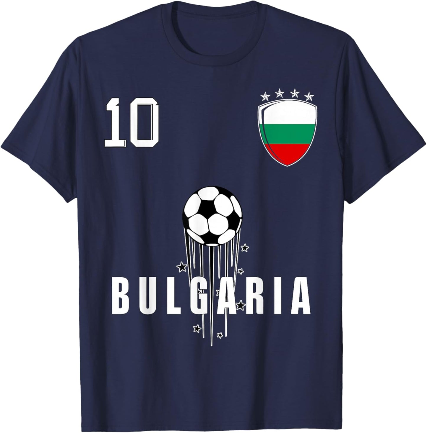 Bulgaria Flag Bulgarian Pride Lovers T-Shirt - T-Shirt | Navy