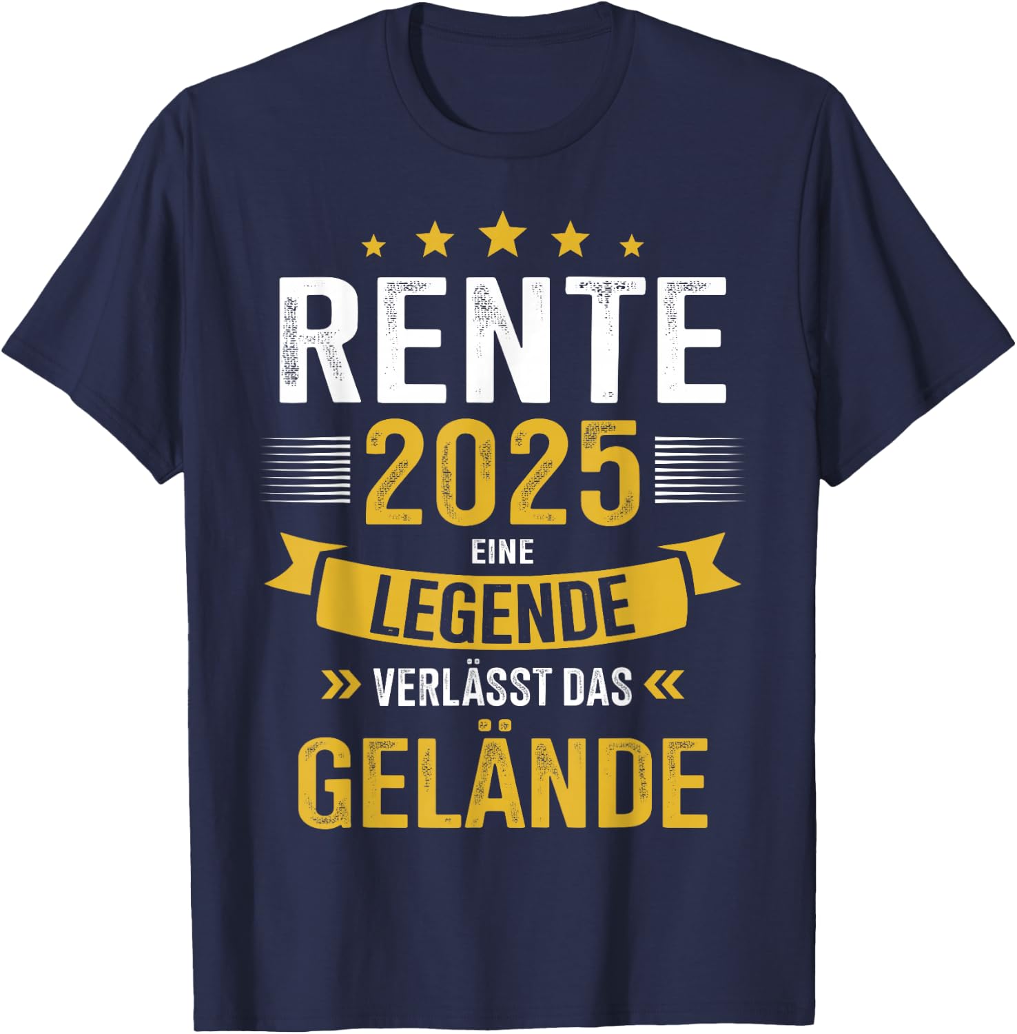 Legend Leaves Terrain for Retired Pensioners - Men & Women - Adult - Black - S T-Shirt - T-Shirt | Navy