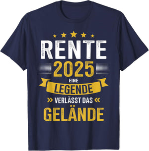 Legend Leaves Terrain for Retired Pensioners - Men & Women - Adult - Black - S T-Shirt - T-Shirt | Navy
