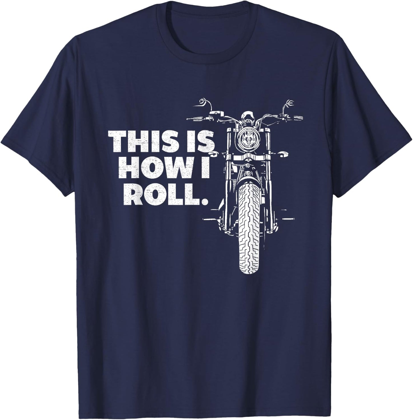 Motorcycle Apparel - Motorcycle T-Shirt - T-Shirt | Navy