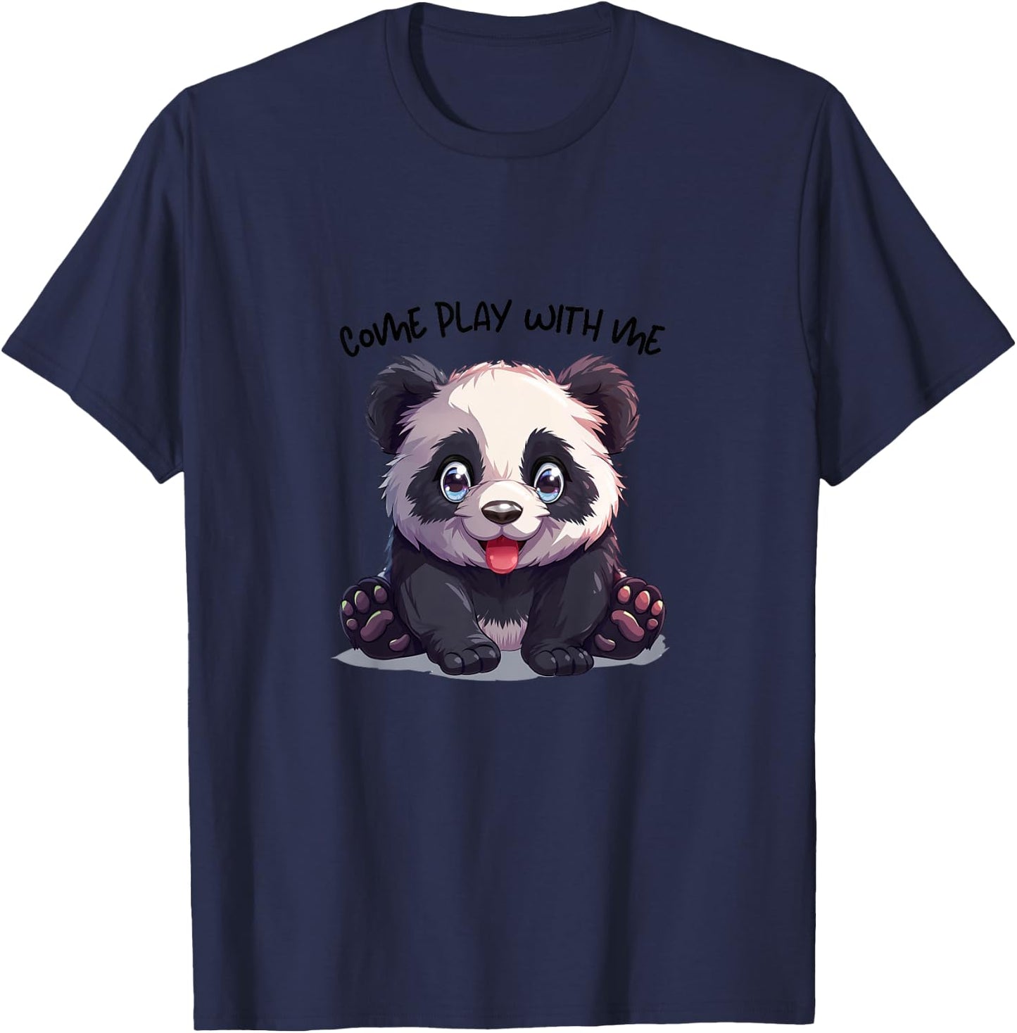 Kinder Panda Panda, Panda ABC, Panda Schlafkleidung, Pandaliebe T-Shirt - T-Shirt | Navy