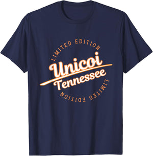 Retro Athletic Unicoi TN Apparel T-Shirt - T-Shirt | Navy