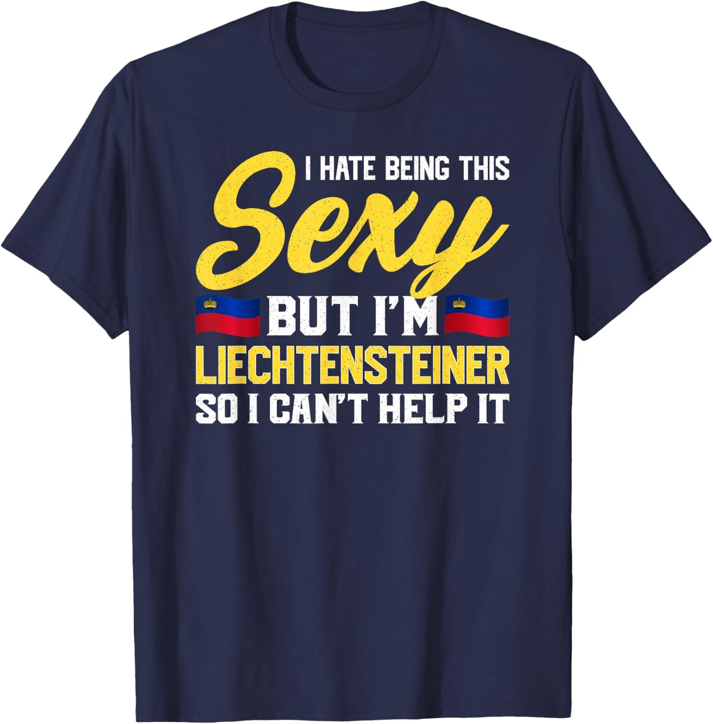 Liechtenstein T-Shirt - T-Shirt | Navy