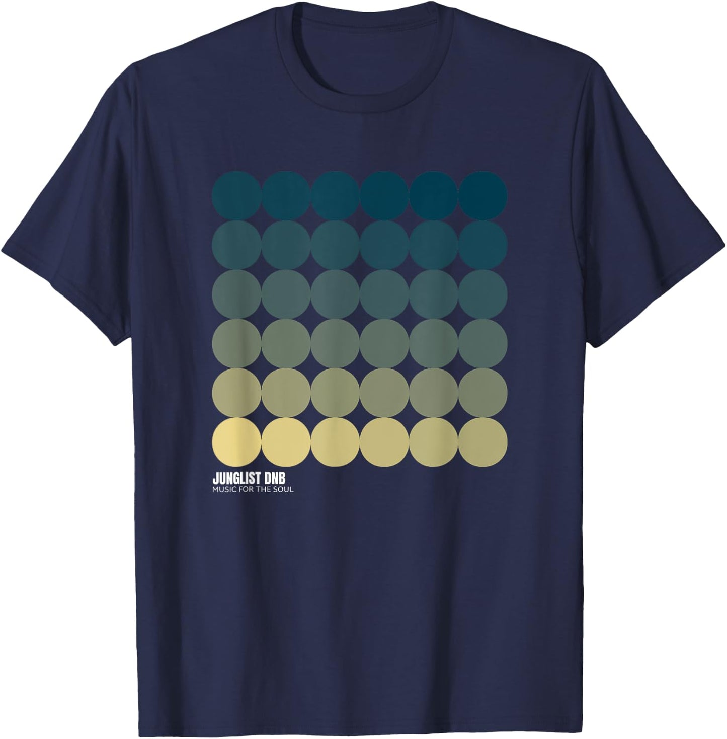 Junglist DnB Drum N Bass T-Shirt - T-Shirt | Navy