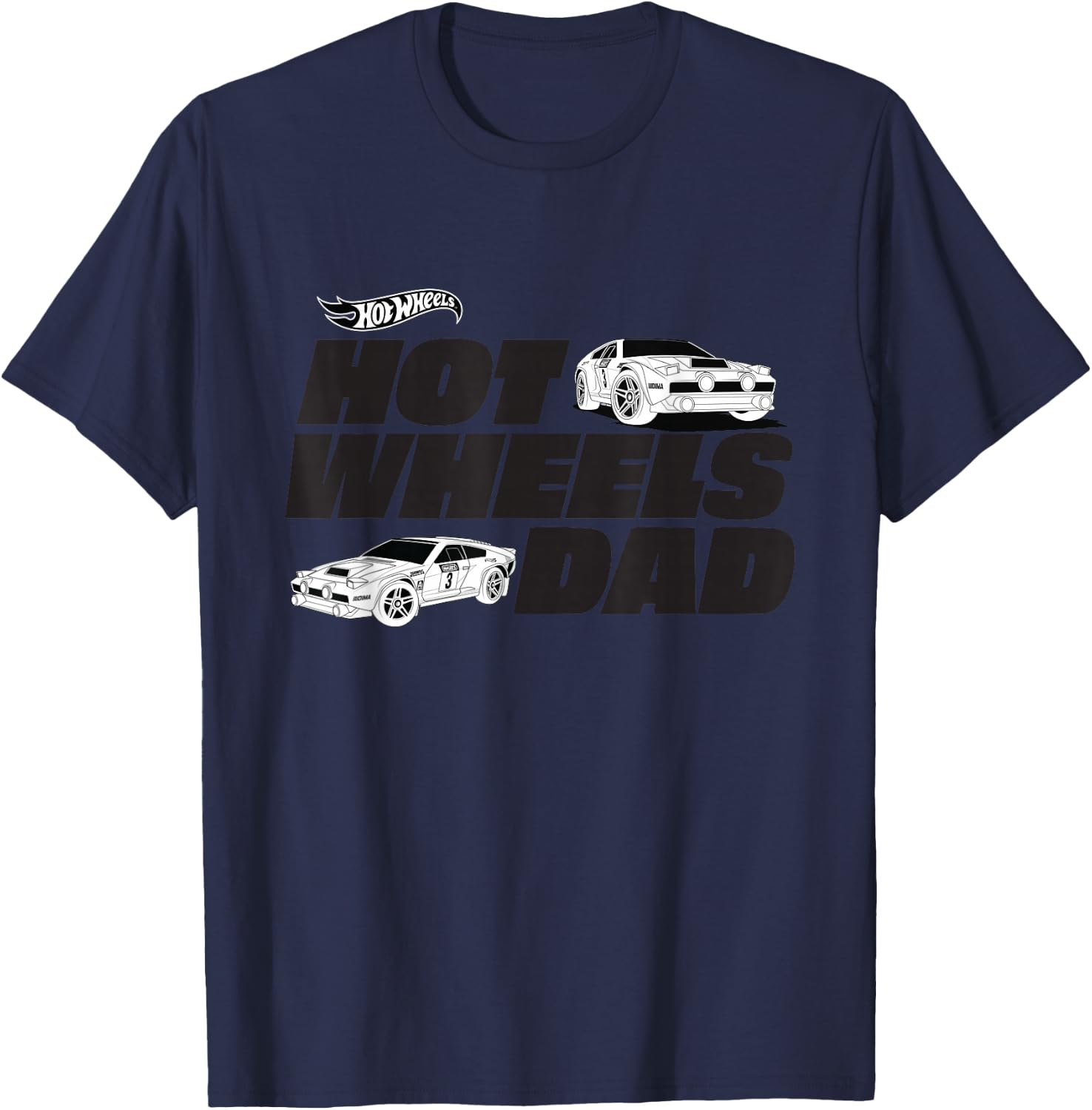 Hot Wheels Dad T-Shirt - T-Shirt | Navy