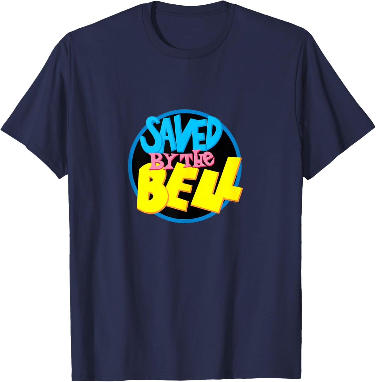 Saved By The Bell Classic Logo T-Shirt - T-Shirt | Navy