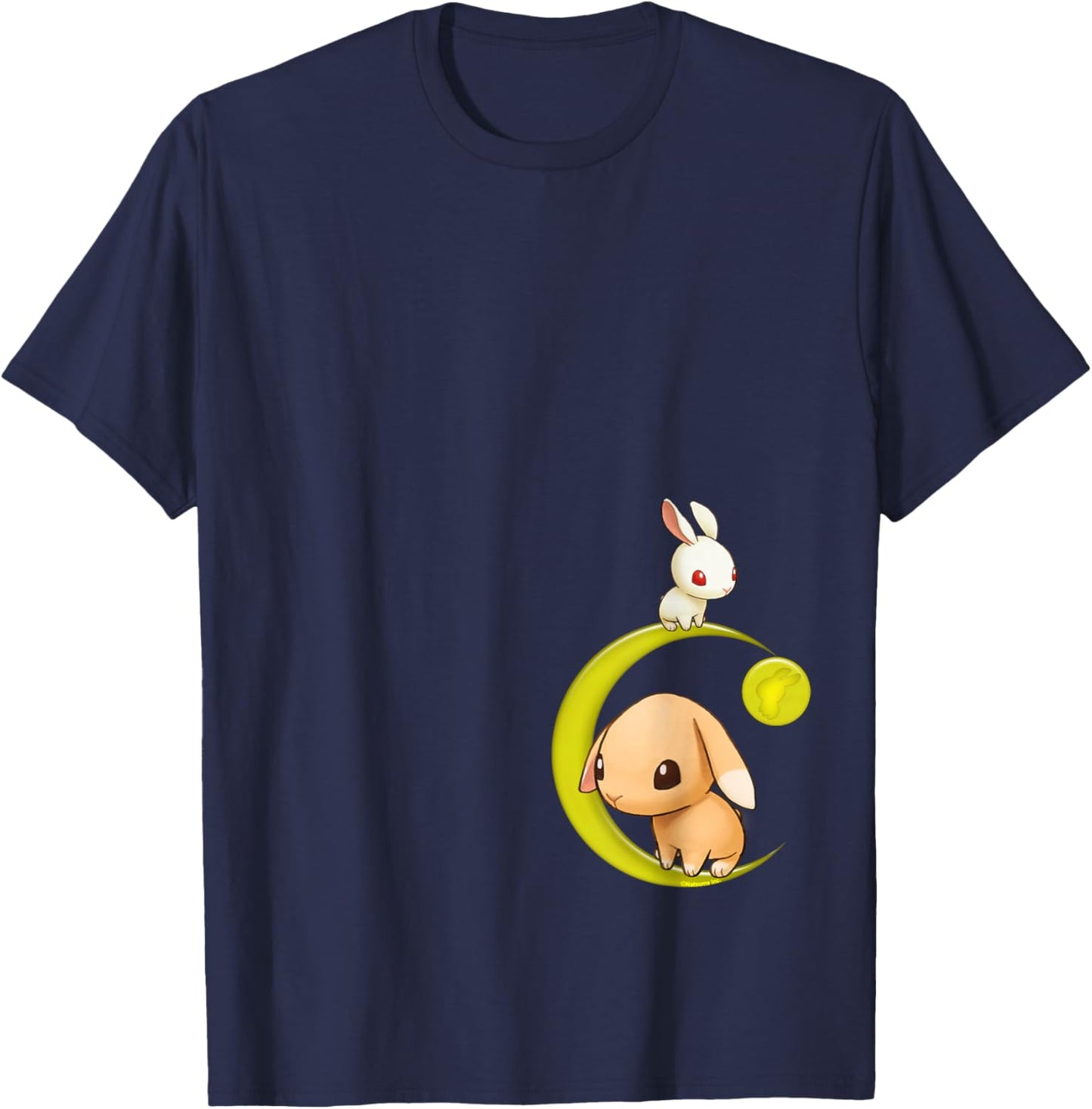 Official Harvest Moon Rabbit T-Shirt - T-Shirt | Navy