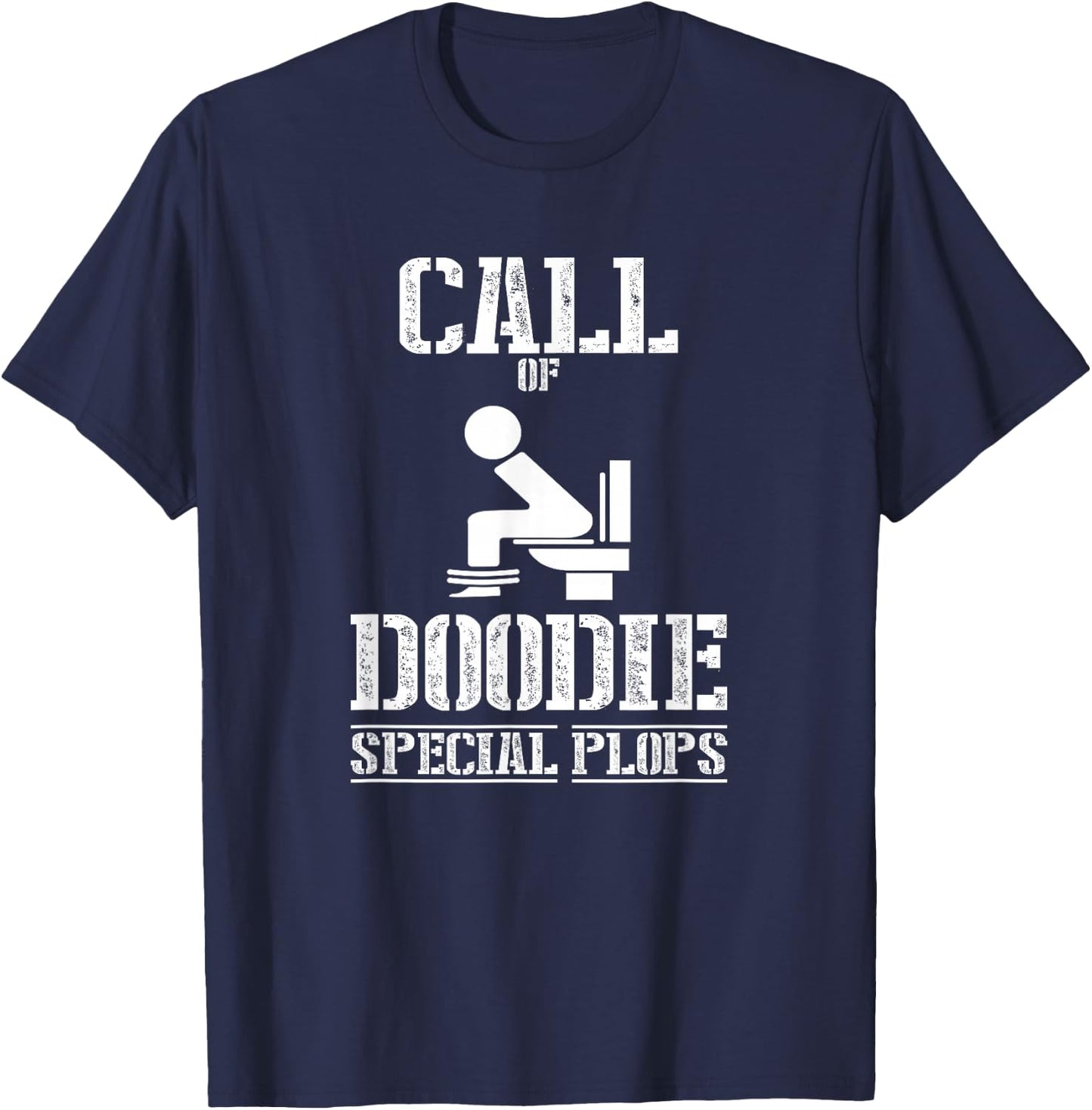 Call Of Doodie Special Plops Duty T-Shirt - T-Shirt | Navy