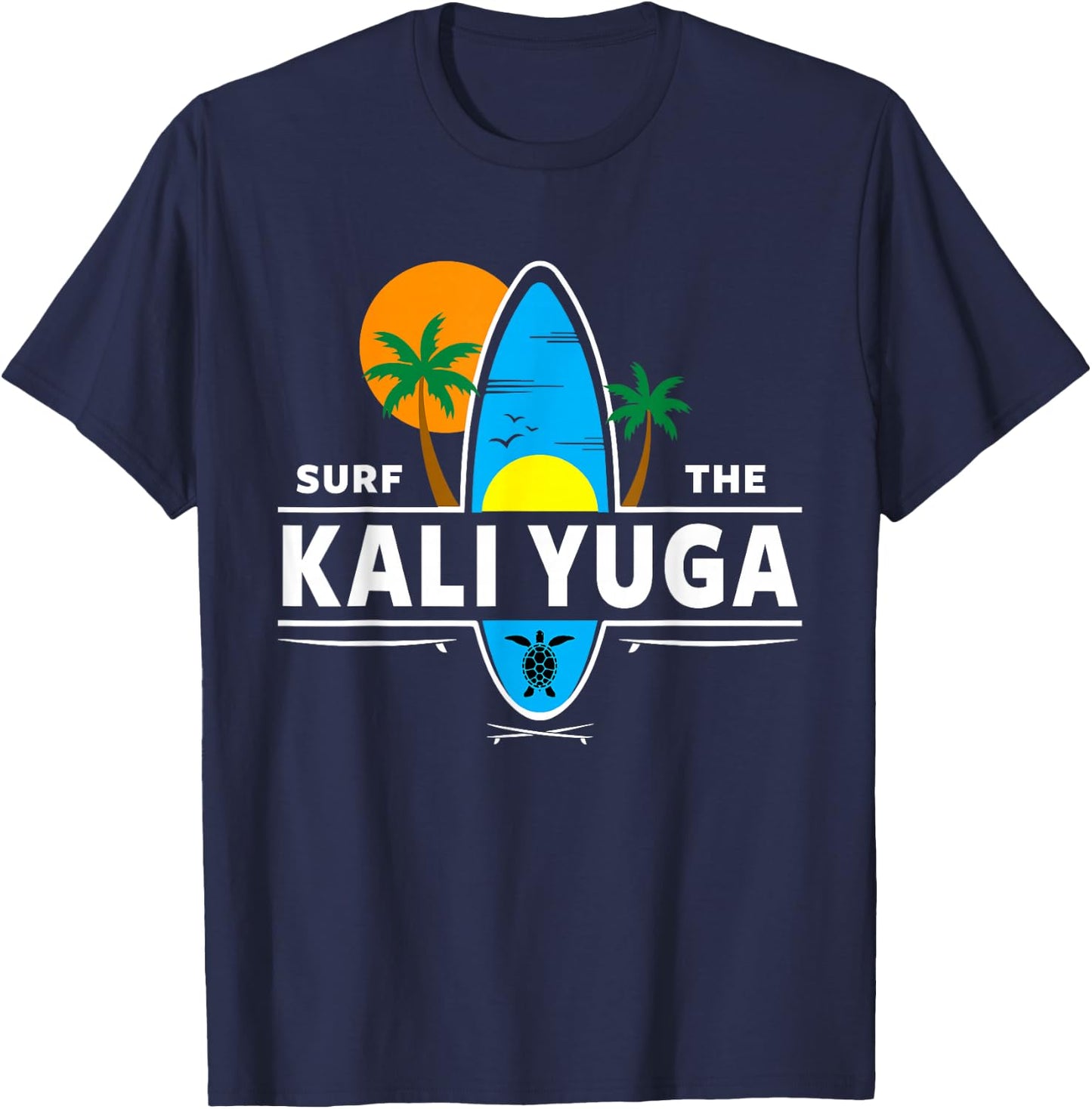 The Kali Yuga Surf Club Shirts Clothing & Store T-Shirt - T-Shirt | Navy