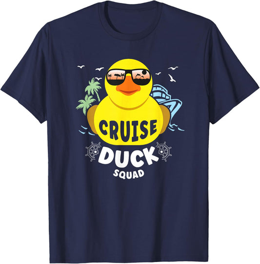 Duck Cruise Rubber Duck Squad women boys girls T-Shirt - T-Shirt | Navy