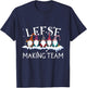 Lefse Making Team, Gnome Xmas T-Shirt - T-Shirt | Navy