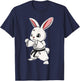 Karate Bunny Martial Arts Funny Cute Kawaii MMA Jiu Jitsu T-Shirt - T-Shirt | Navy