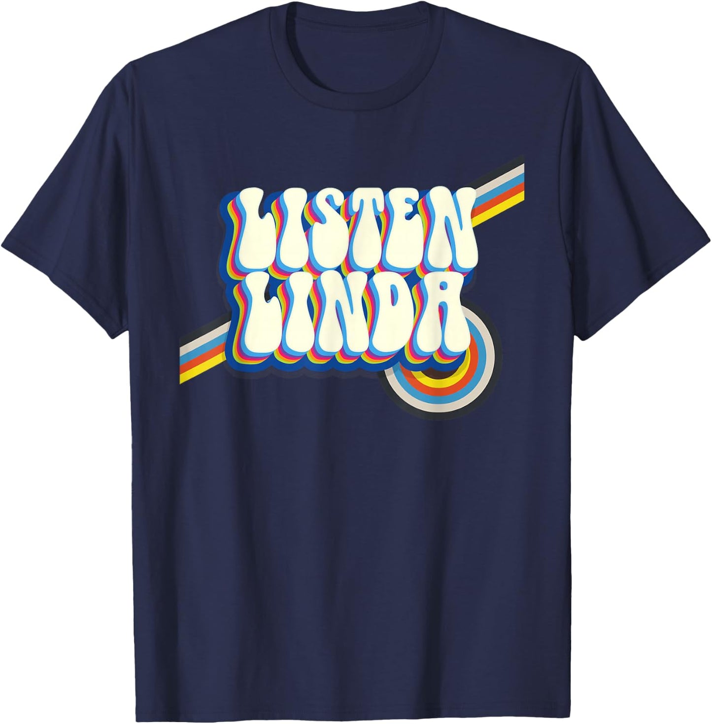 Listen Linda Viral Video Gift T-Shirt - T-Shirt | Navy