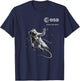 ESA European Space Agency Astronaut , black T-Shirt - T-Shirt | Navy