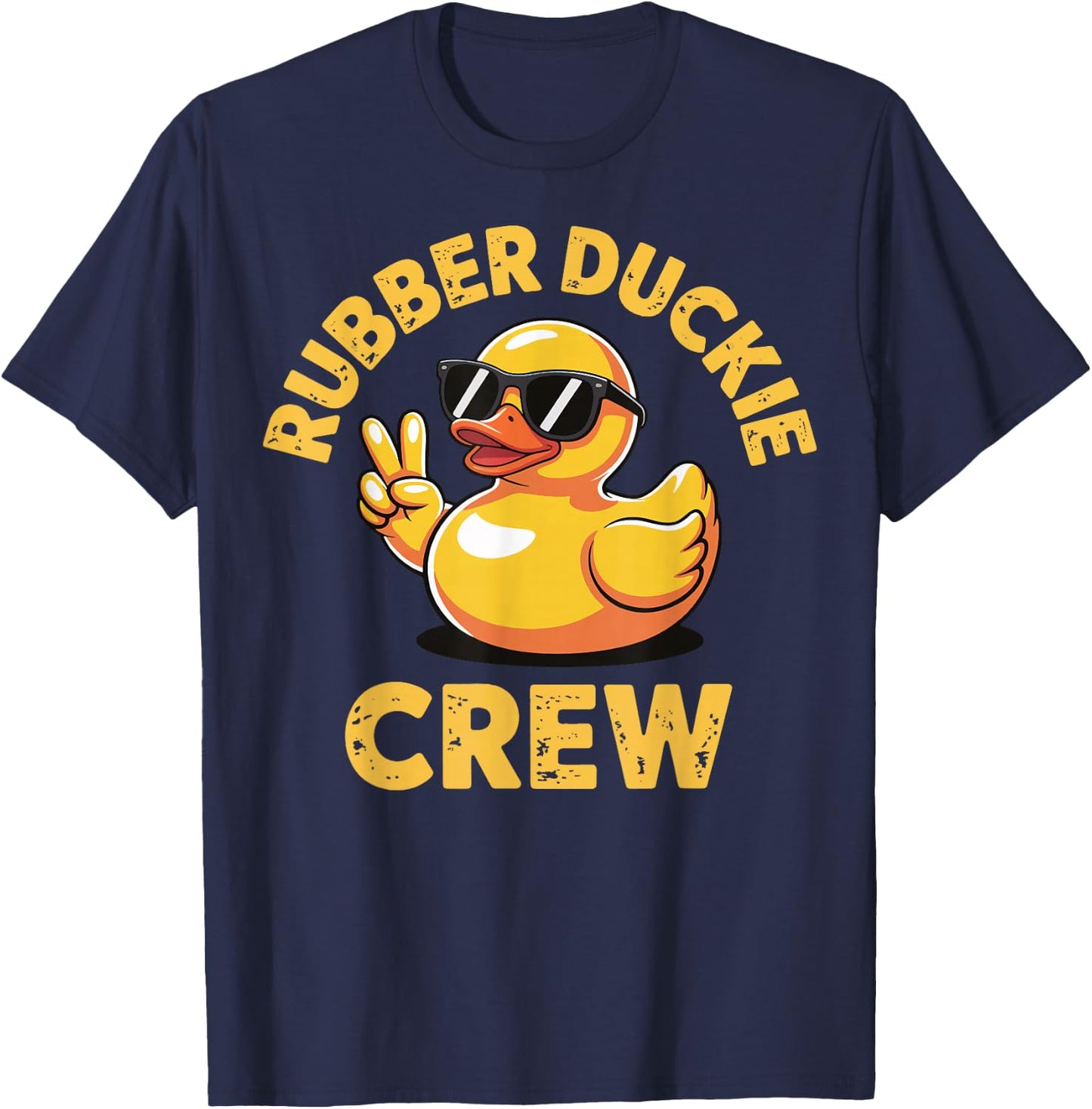 Rubber Duckie Crew T-Shirt - T-Shirt | Navy