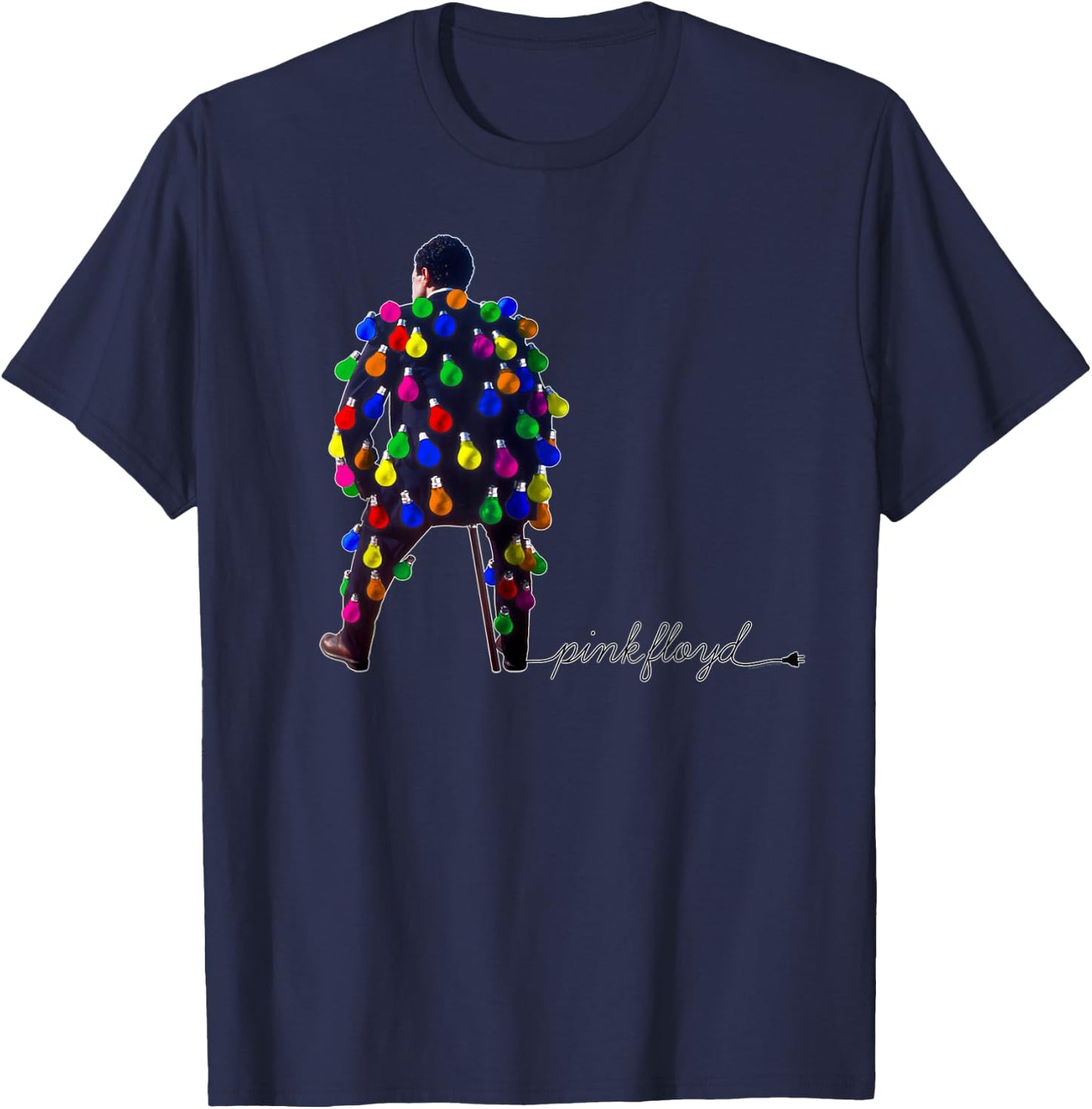 PINK FLOYD Parties with the Delicate Sound of Thunder , Black, S T-Shirt - T-Shirt | Navy