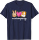 Peace Love Guinea Pigs Cute Guinea Pig Lover Women Girls T-Shirt - T-Shirt | Navy