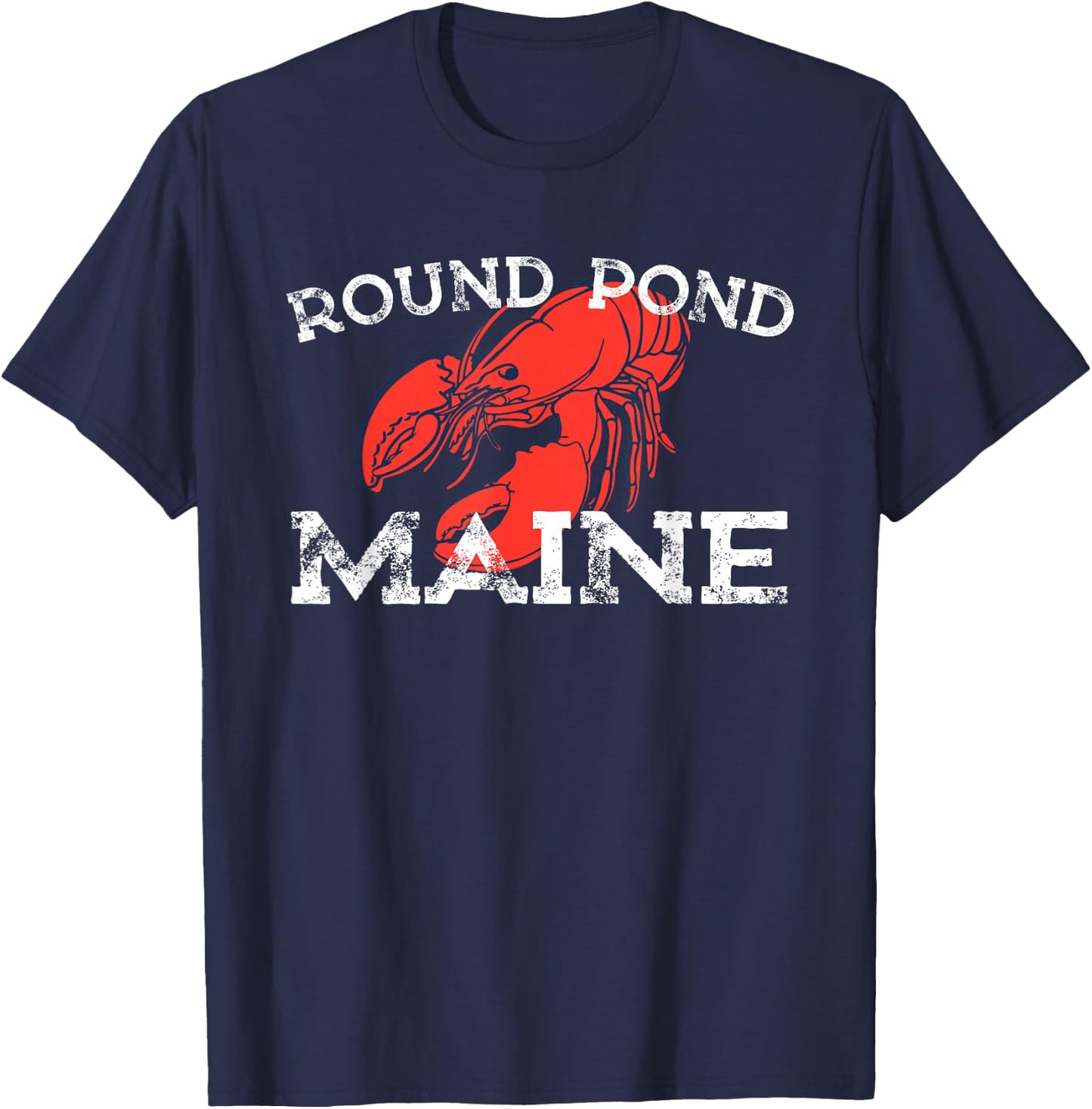Round Pond Maine Lobster T-Shirt - T-Shirt | Navy