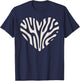 Safari Zebra Costume Women Kids Africa Zebra Lover T-Shirt - T-Shirt | Navy