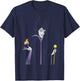 Disney Evil Sleeping Beauty Flame Contour T-Shirt - T-Shirt | Navy