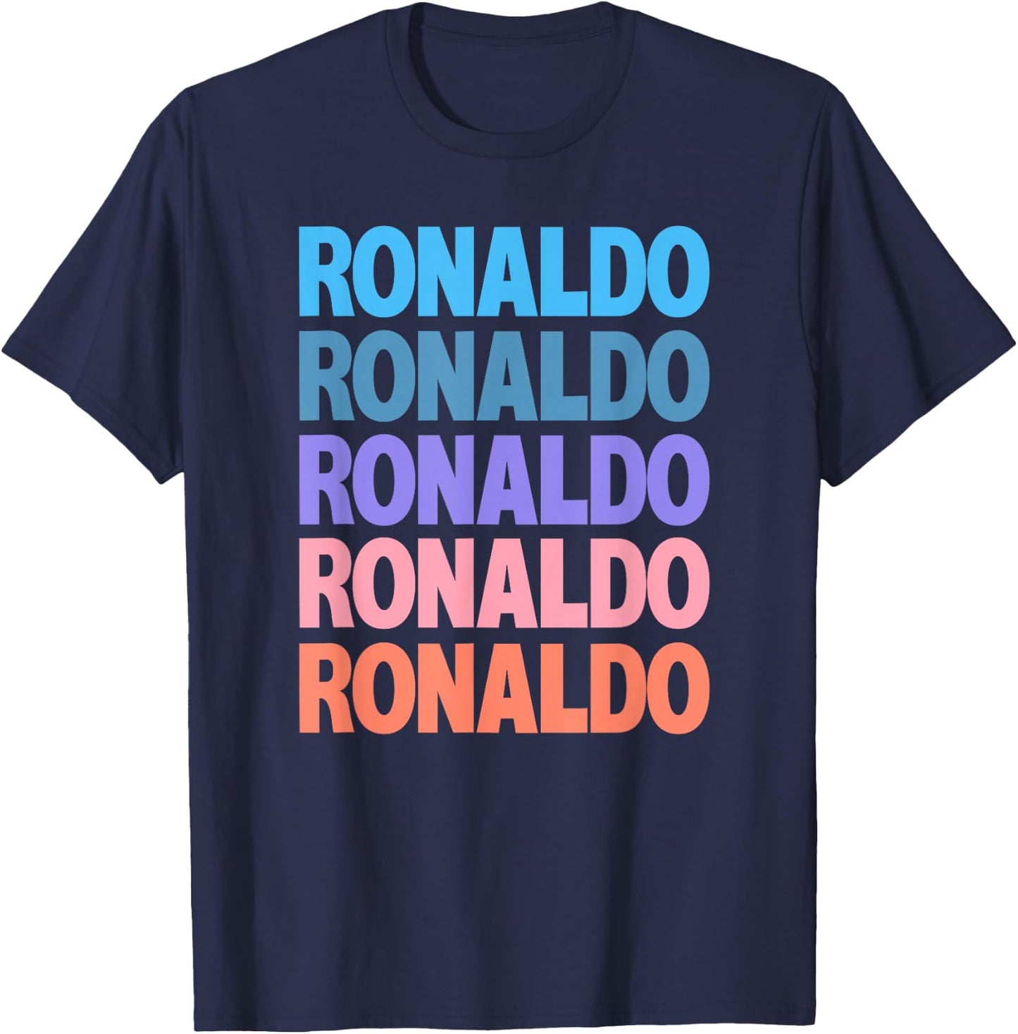 Ronaldo , Black, S T-Shirt - T-Shirt | Navy