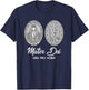 Miraculous Medal Marian Our Lady Catholic T-Shirt - T-Shirt | Navy