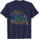 Dr. Seuss Book Title T-Shirt - T-Shirt | Navy