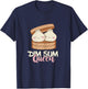 Dim Sum Queen Dumplings Foodie Dumpling Lover Asian Food T-Shirt - T-Shirt | Navy