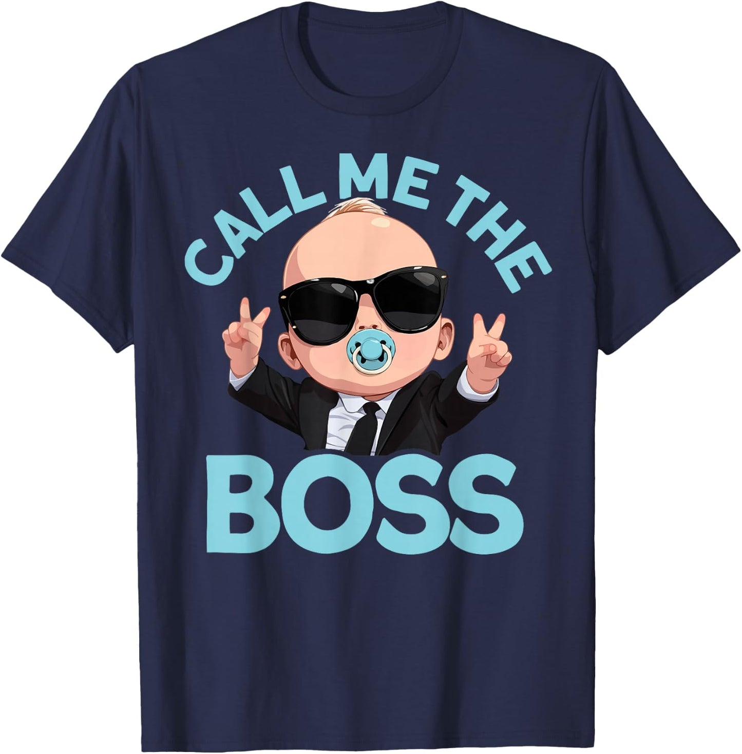Baby Boss "Nenn Mich Boss" wie EIN Boss Children's T-Shirt - T-Shirt | Navy