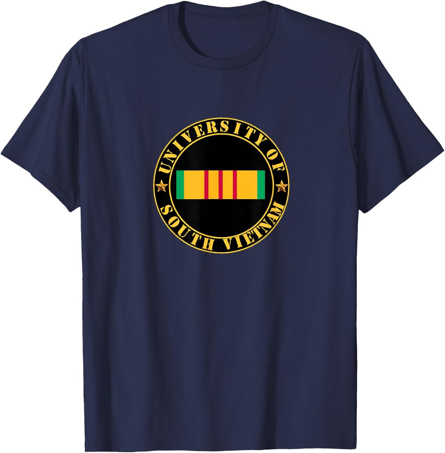 University of South Vietnam - Veteran orange agent army vet T-Shirt - T-Shirt | Navy