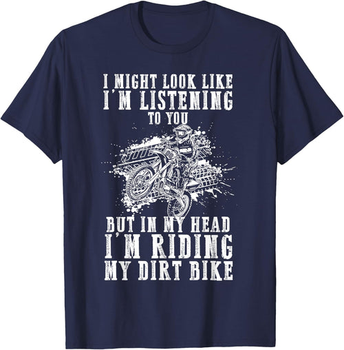Dirt Bike Rider Thoughts - Sarkastisches Motocross MX Racer lustig