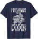 Dirt Bike Rider Thoughts - Sarkastisches Motocross MX Racer lustig T-Shirt - T-Shirt | Navy